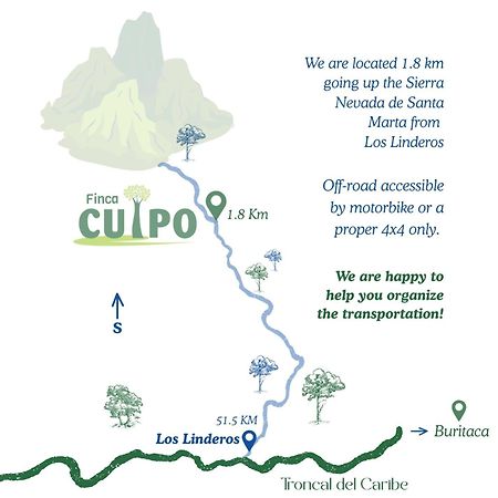 Finca Cuipo Buritaca Bagian luar foto